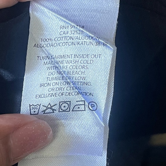 Armani Exchange ,Men's Navy Blue Shirt - Picture 8 of 8